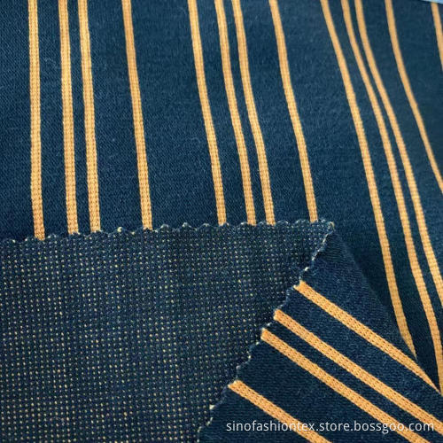 Ponti Roma Stripe Yarn Dyed